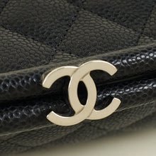 Chanel Black CC Timeless Clutch