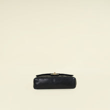 Chanel Black Classic Double Flap Medium Bag