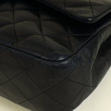 Chanel Black Classic Double Flap Medium Bag