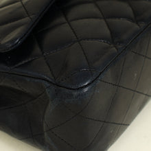 Chanel Black Classic Double Flap Medium Bag