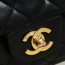 Chanel Black Classic Double Flap Medium Bag