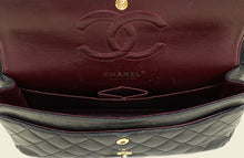 Chanel Black Classic Double Flap Medium Bag