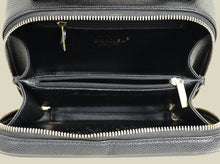 Chanel Black CC Filigree Vanity Case