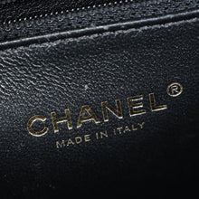 Chanel Black CC Filigree Vanity Case