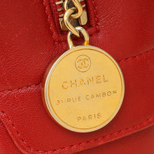 Chanel Red CC Quilted Camera Shoulder Bag