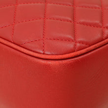 Chanel Red CC Quilted Camera Shoulder Bag