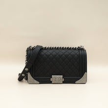 Chanel Black Le Boy Paris Dallas Medium Bag