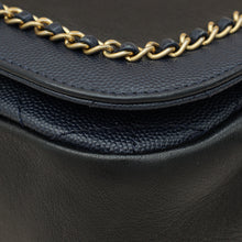 Chanel Bicolor CC Lovely Chains Woven Around Flap Bag