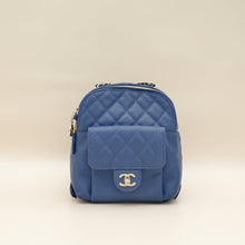 Chanel Blue CC Day Backpack Small Bag
