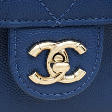 Chanel Blue CC Day Backpack Small Bag