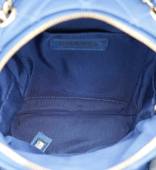 Chanel Blue CC Day Backpack Small Bag
