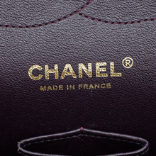 Chanel Dark Blum Classic Double Flap Jumbo Bag
