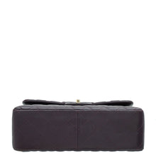 Chanel Dark Blum Classic Double Flap Jumbo Bag
