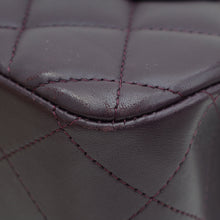 Chanel Dark Blum Classic Double Flap Jumbo Bag