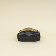 Chanel Black CC 22 Mini Shiny Bag