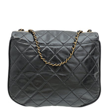 Chanel Black CC Bubble Large Messenger Flap Bag