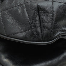 Chanel Black CC Bubble Large Messenger Flap Bag