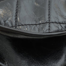 Chanel Black CC Bubble Large Messenger Flap Bag