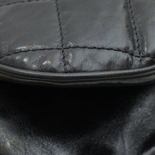 Chanel Black CC Bubble Large Messenger Flap Bag