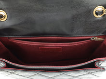 Chanel Black CC Bubble Large Messenger Flap Bag