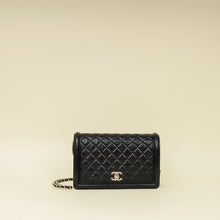 Chanel Black Wallet On Chain w/ Mirror