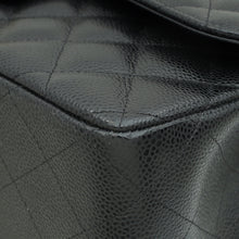 Chanel Black CC Classic Double Flap Jumbo Bag