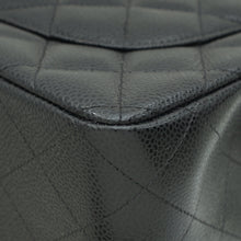 Chanel Black CC Classic Double Flap Jumbo Bag