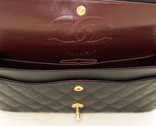 Chanel Black CC Classic Medium Double Flap Bag