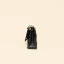 Chanel Black CC Classic Medium Double Flap Bag