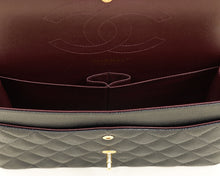 Chanel Black CC Classic Double Flap Jumbo Bag