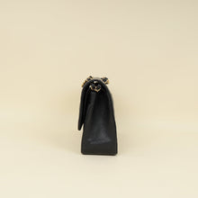 Chanel Black CC Classic Double Flap Jumbo Bag