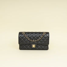 Chanel Black CC Classic 11.12 Medium Double Flap Bag