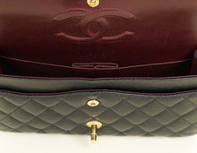 Chanel Black CC Classic 11.12 Medium Double Flap Bag