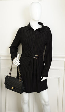 Chanel Black CC Classic 11.12 Medium Double Flap Bag