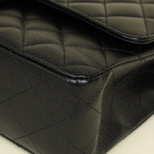 Chanel Black CC Classic 11.12 Medium Double Flap Bag