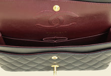 Chanel Black Classic Double Flap Medium Bag