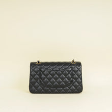 Chanel Black Classic Double Flap Medium Bag