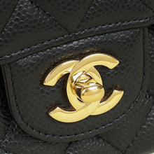 Chanel Black Classic Double Flap Medium Bag
