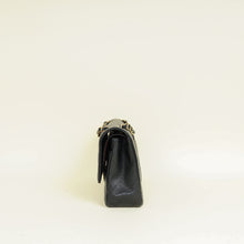 Chanel Black Classic Double Flap Medium Bag
