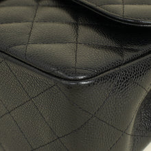 Chanel Black CC Classic Double FLap Jumbo Bag