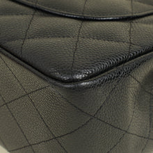 Chanel Black CC Classic Double FLap Jumbo Bag