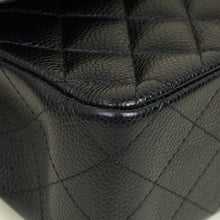 Chanel Black Classic Double Flap Medium Bag