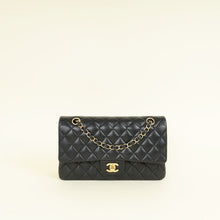 Chanel Black Classic Double Flap Medium Bag
