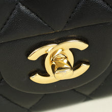 Chanel Black Classic Double Flap Medium Bag