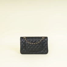 Chanel Black Classic Double Flap Medium Bag