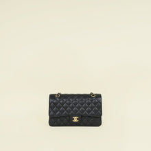 Chanel Black Classic Double Flap Medium Bag