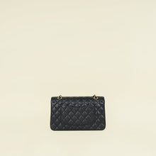 Chanel Black Classic Double Flap Medium Bag