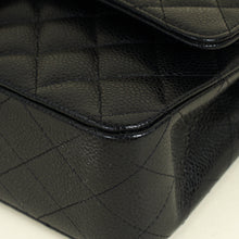 Chanel Black Classic Double Flap Medium Bag