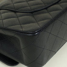 Chanel Black Classic Double Flap Medium Bag