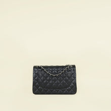 Chanel Black Classic Double Flap Jumbo Bag